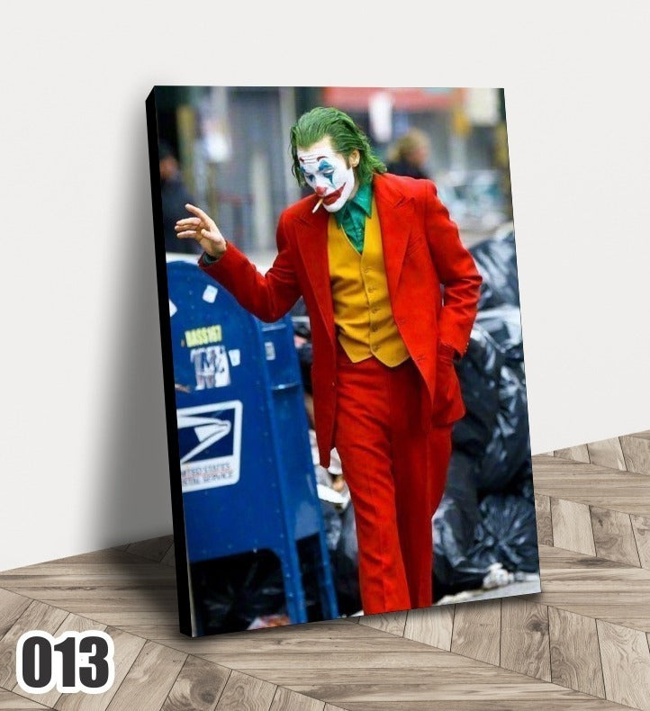 Cuadro Decorativo Impreso En Canvas Joker