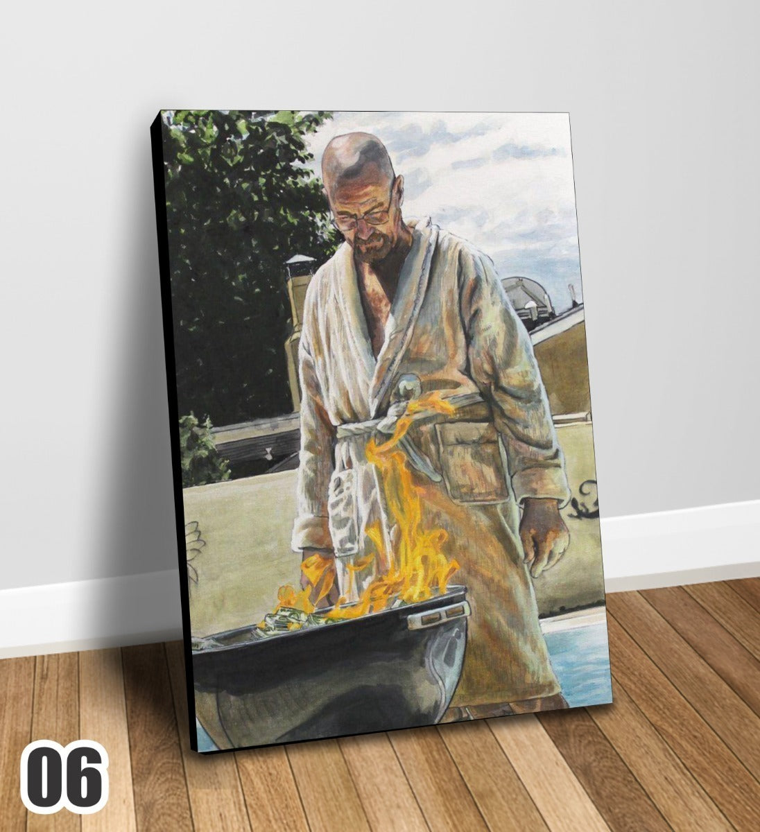 Cuadro Decorativo Impreso En Canvas Calidad Breaking Bad