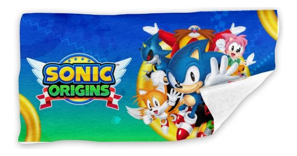 Toalla De Baño Premium Sonic 1.47x77cm Microfibra