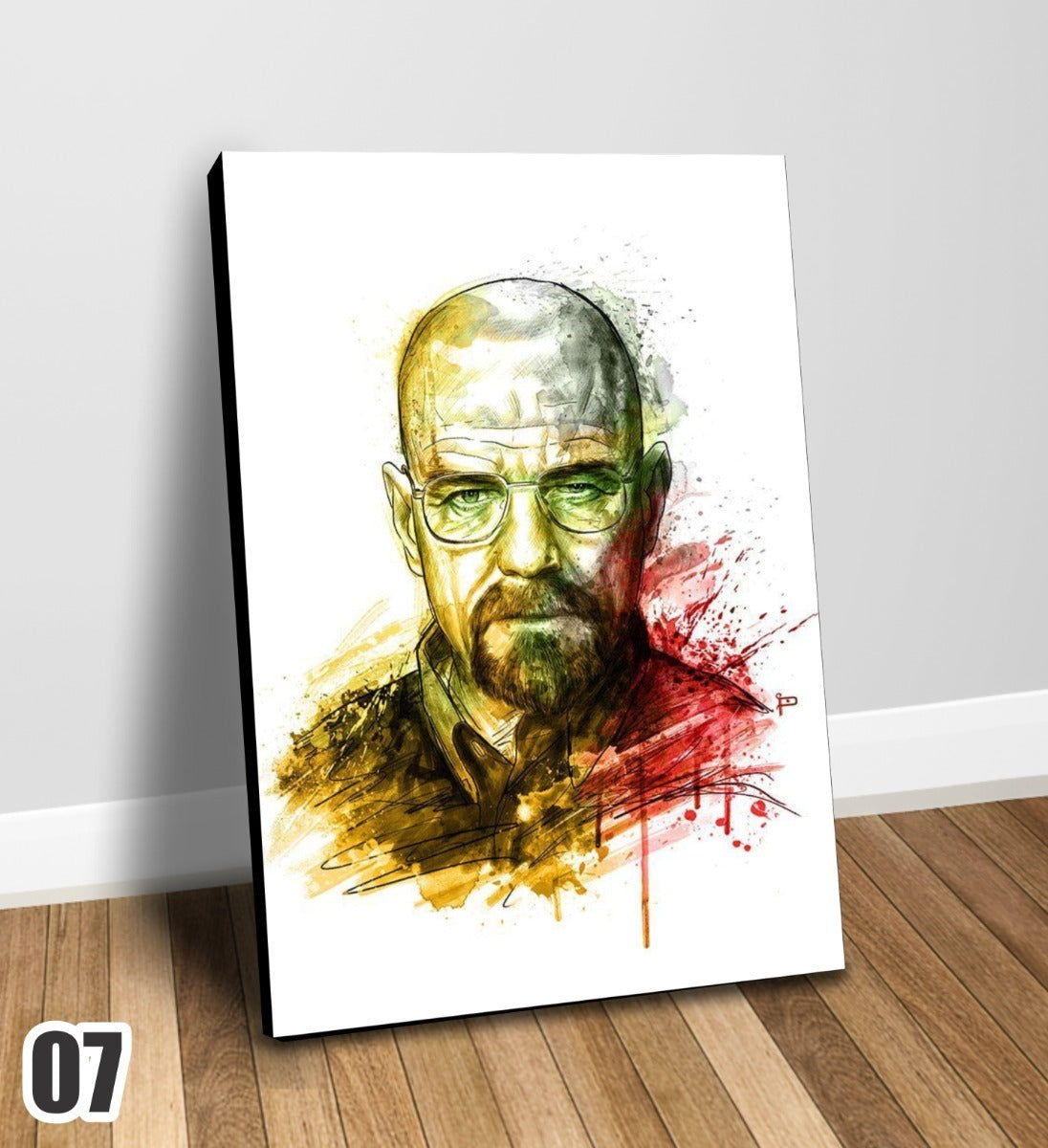 Cuadro Decorativo Impreso En Canvas Calidad Breaking Bad
