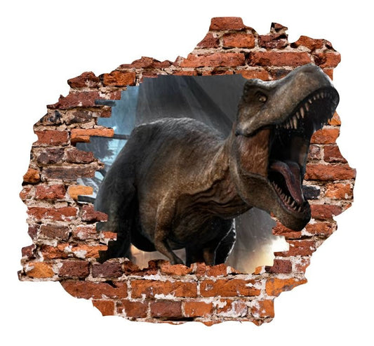 Vinilo Decorativo Dinosaurio Jurassic Park 1.10m X .90m
