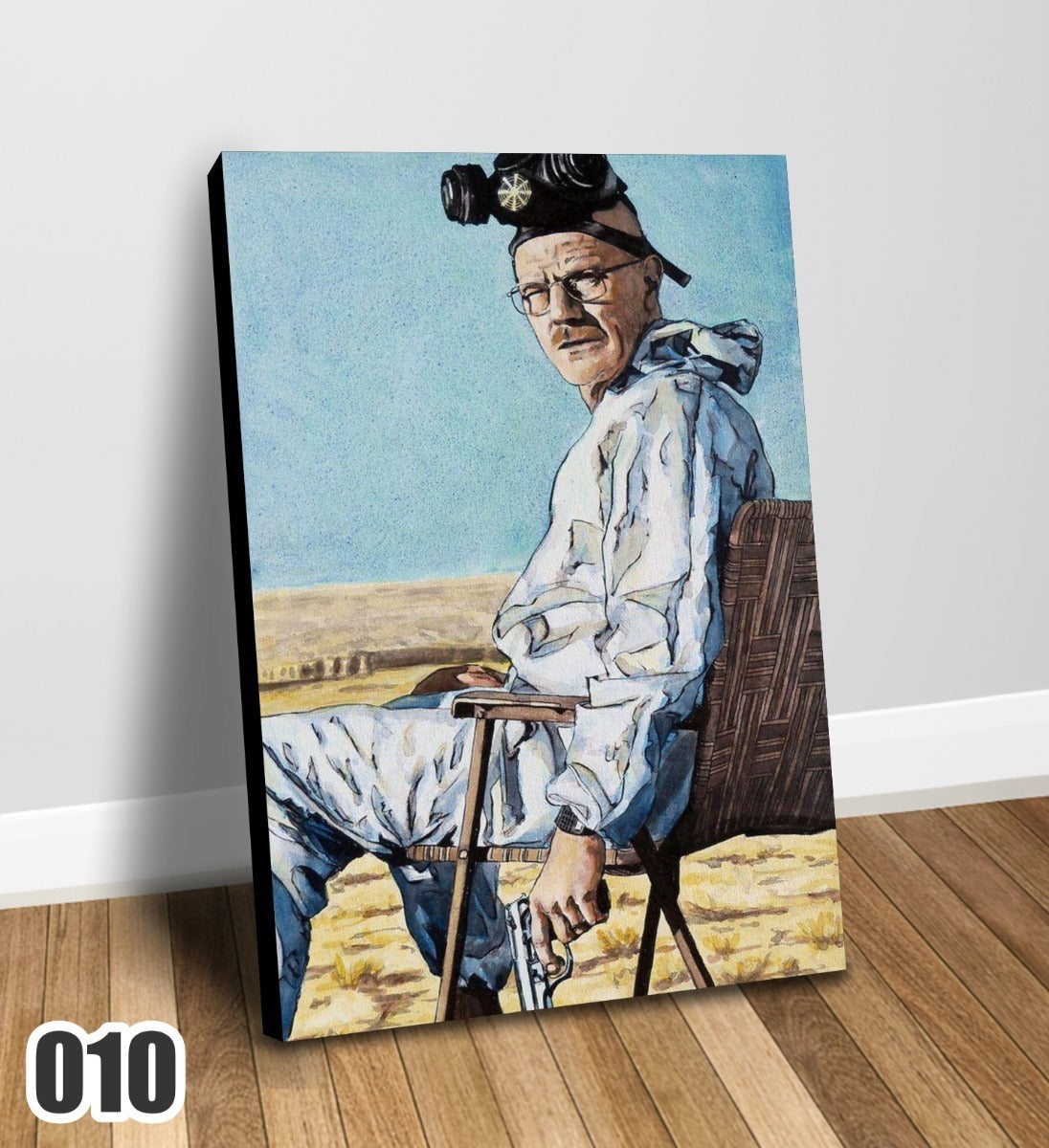 Cuadro Decorativo Impreso En Canvas Calidad Breaking Bad