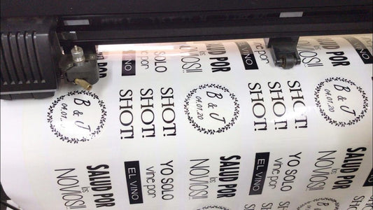 400 Stickers 7x8 Impresión Corte Etiquetas Personalizadas