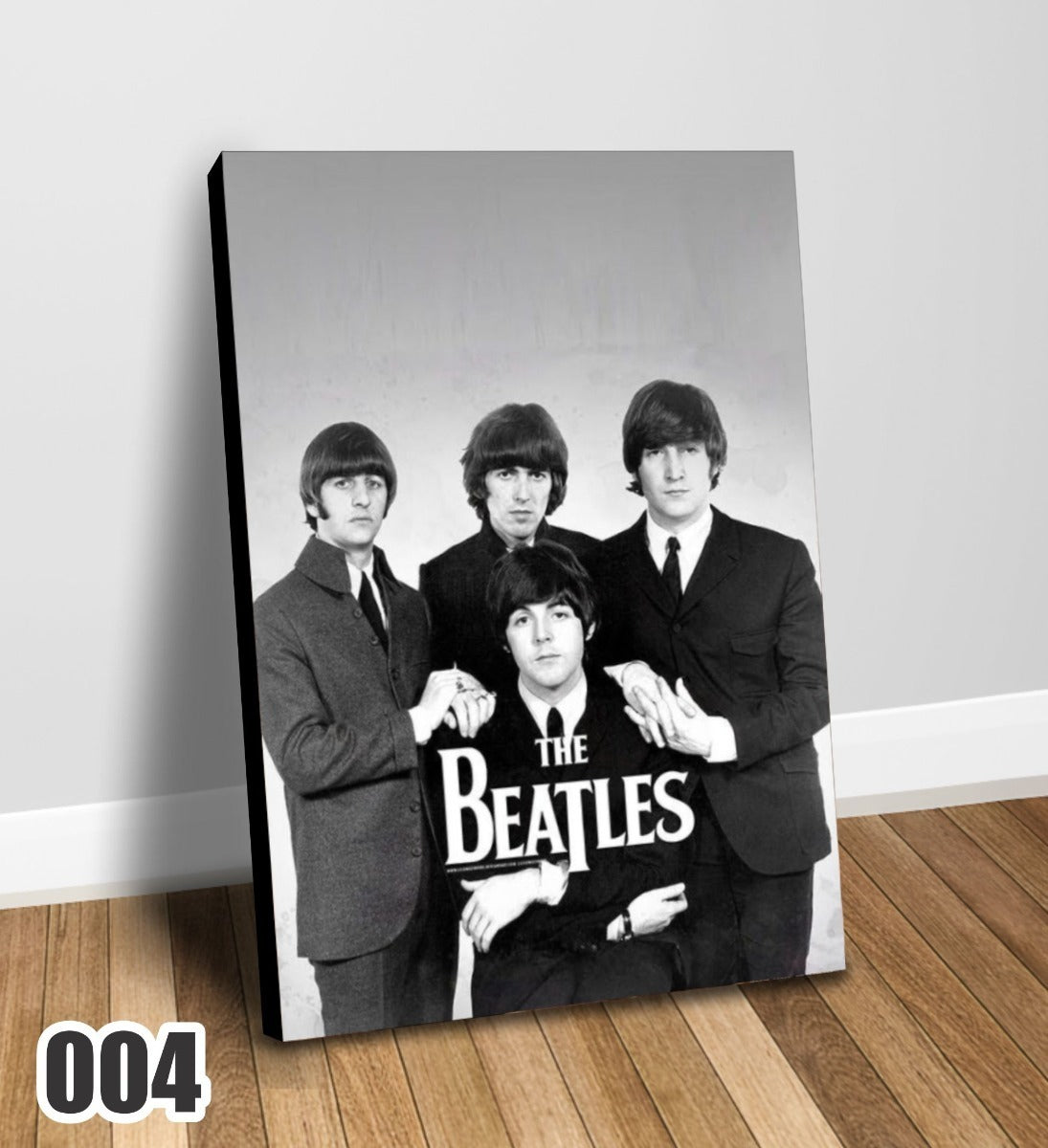 Los Beatles Cuadro Decorativo Impreso En Canvas