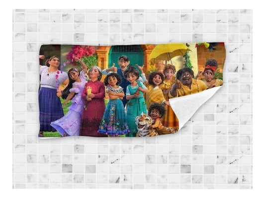 Toalla De Baño Premium Encanto 1.47x77cm Microfibra