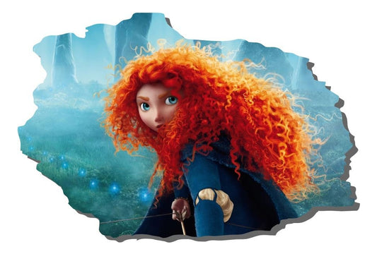 Vinilo Decorativo Valiente La Pelicula 1.10m X .90m