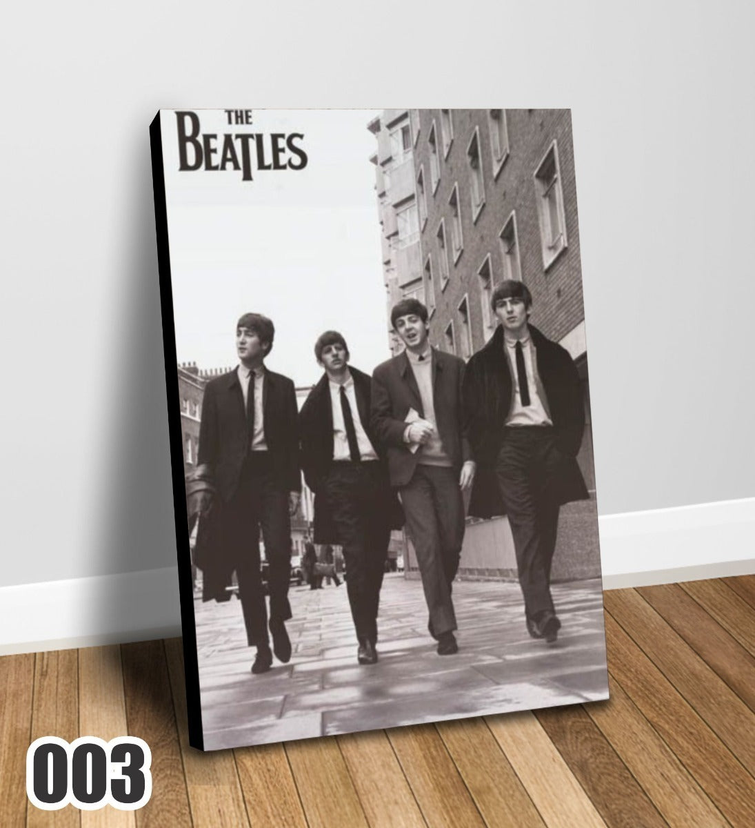 Los Beatles Cuadro Decorativo Impreso En Canvas
