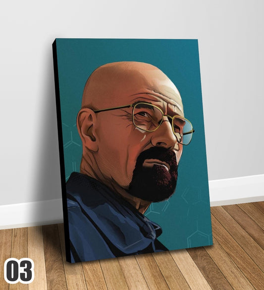 Cuadro Decorativo Impreso En Canvas Calidad Breaking Bad