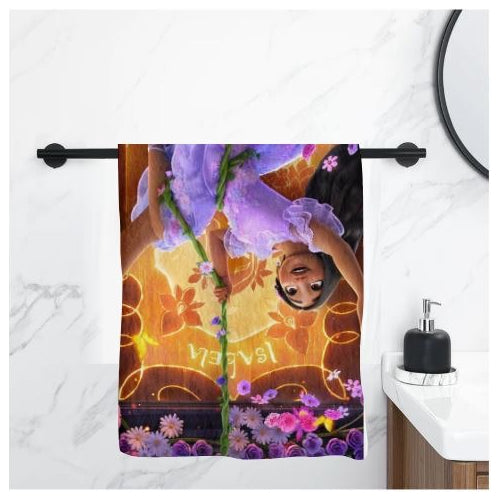 Toalla De Baño Premium Encanto 1.47x77cm Microfibra