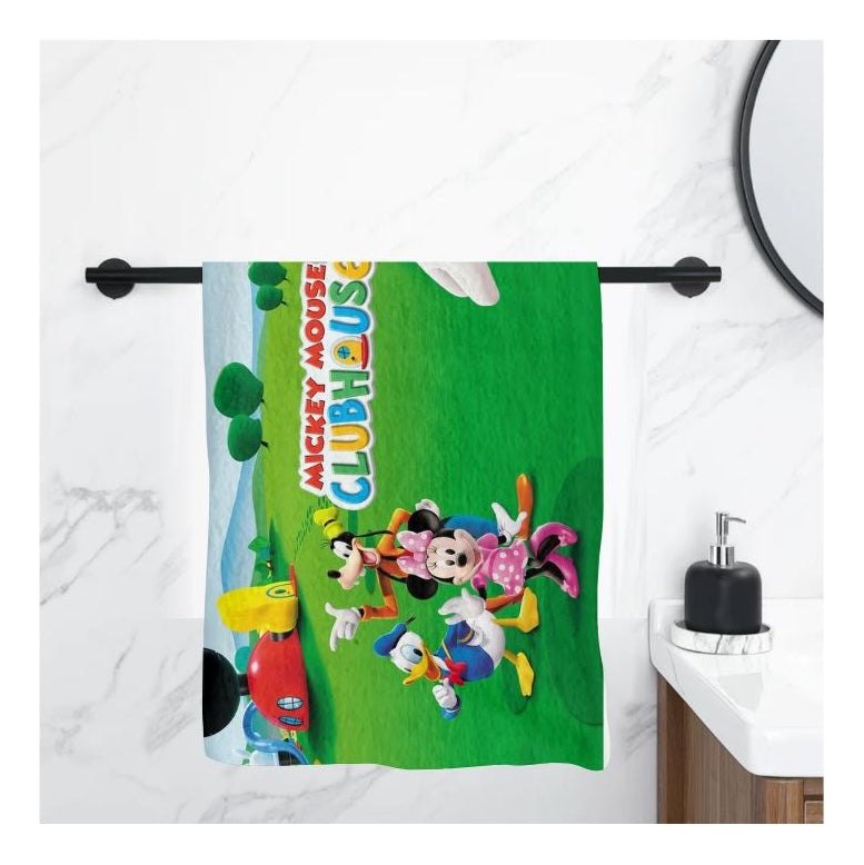Toalla De Baño Premium Micky 1.47x77cm Microfibra
