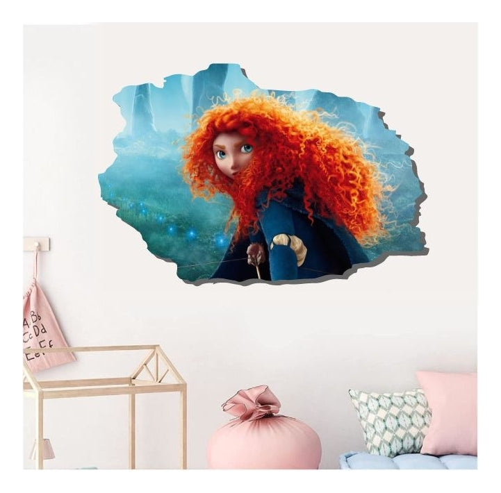 Vinilo Decorativo Valiente La Pelicula 1.10m X .90m