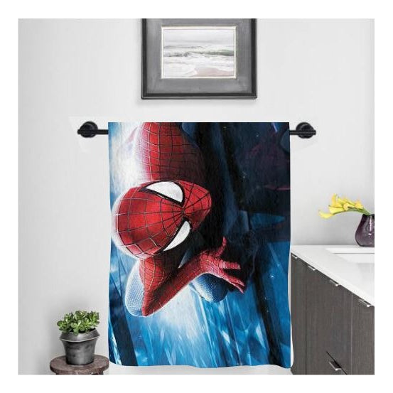 Toalla De Baño Premium Spiderman 1.47x77cm Microfibra