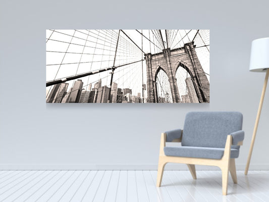 Cuadro Decorativo Puente B/n Calidad Full Hd