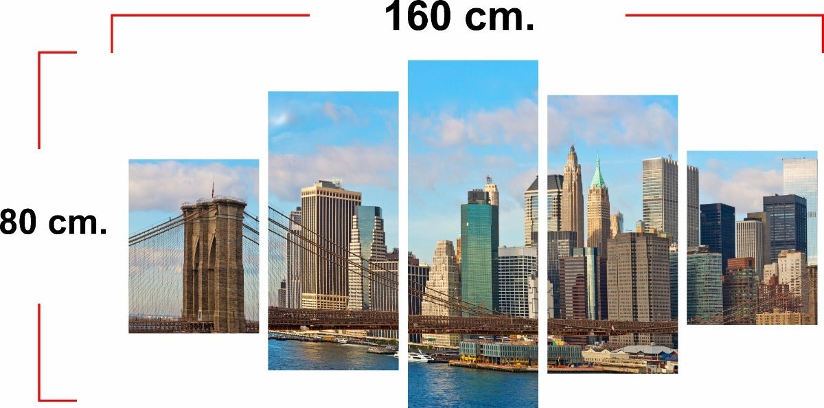 Canvas Puente De Brooklyn