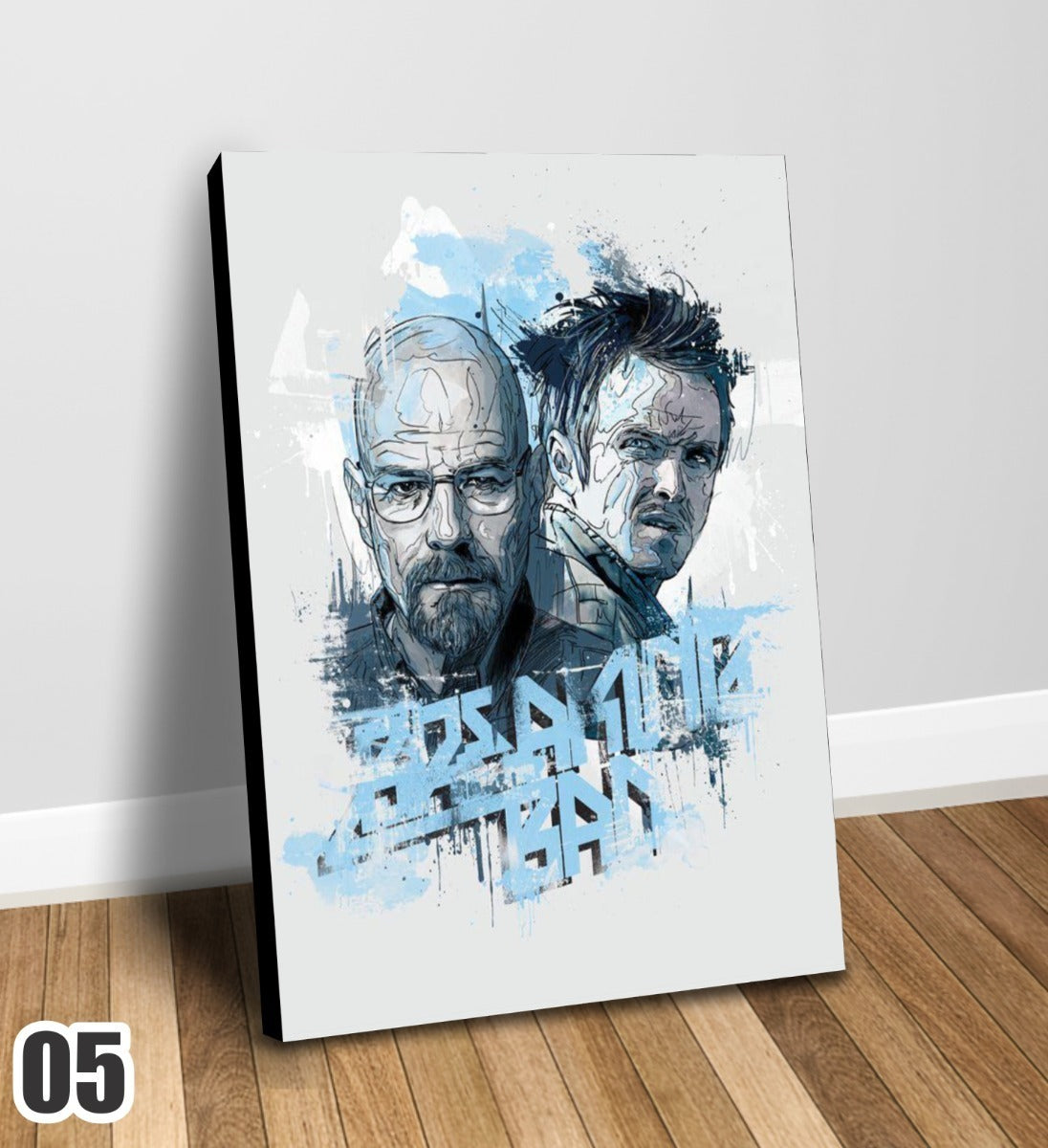 Cuadro Decorativo Impreso En Canvas Calidad Breaking Bad