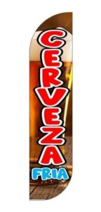 Bandera Publicitaria Cerveza (solo Tela) 3.5m