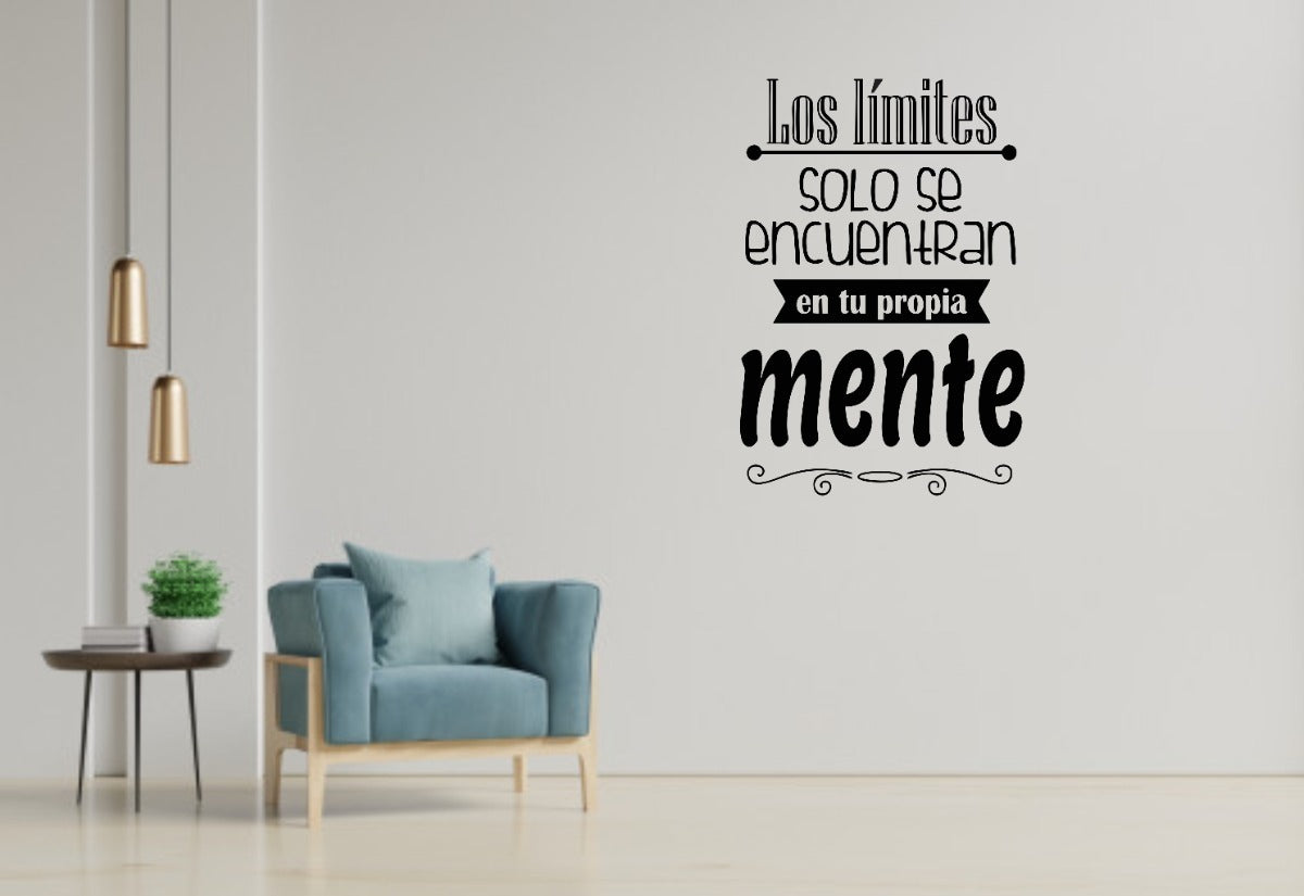 Vinil Decorativo Pared Los Límites
