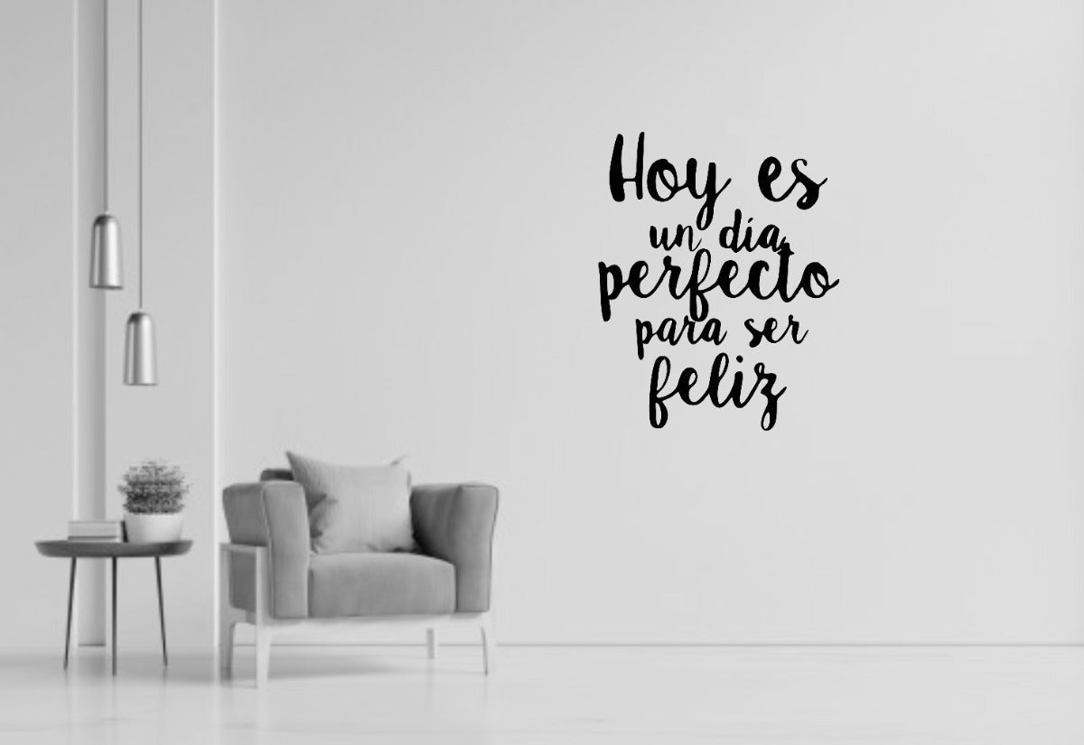 Vinil Decorativo Pared Día Perfecto