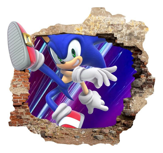 Vinilo Decorativo Sonic 1.10m X .90m
