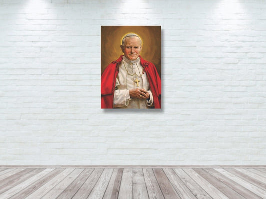 Cuadro Decorativo Canvas 55x40 Papa Juan Pablo Ii 3