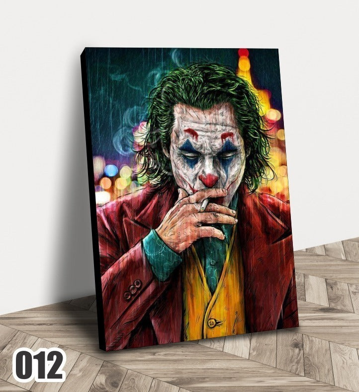 Cuadro Decorativo Impreso En Canvas Joker
