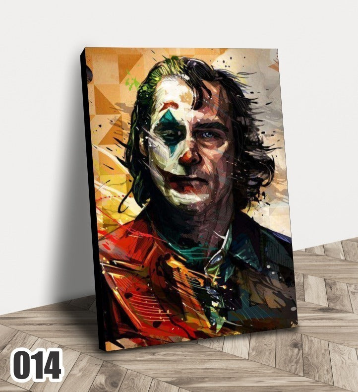 Cuadro Decorativo Impreso En Canvas Joker