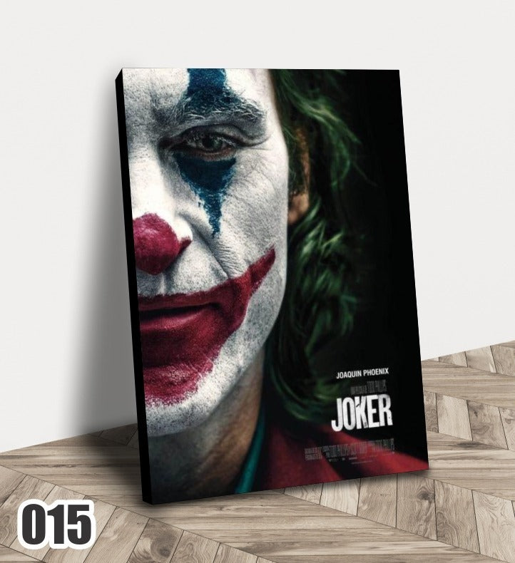 Cuadro Decorativo Impreso En Canvas Joker