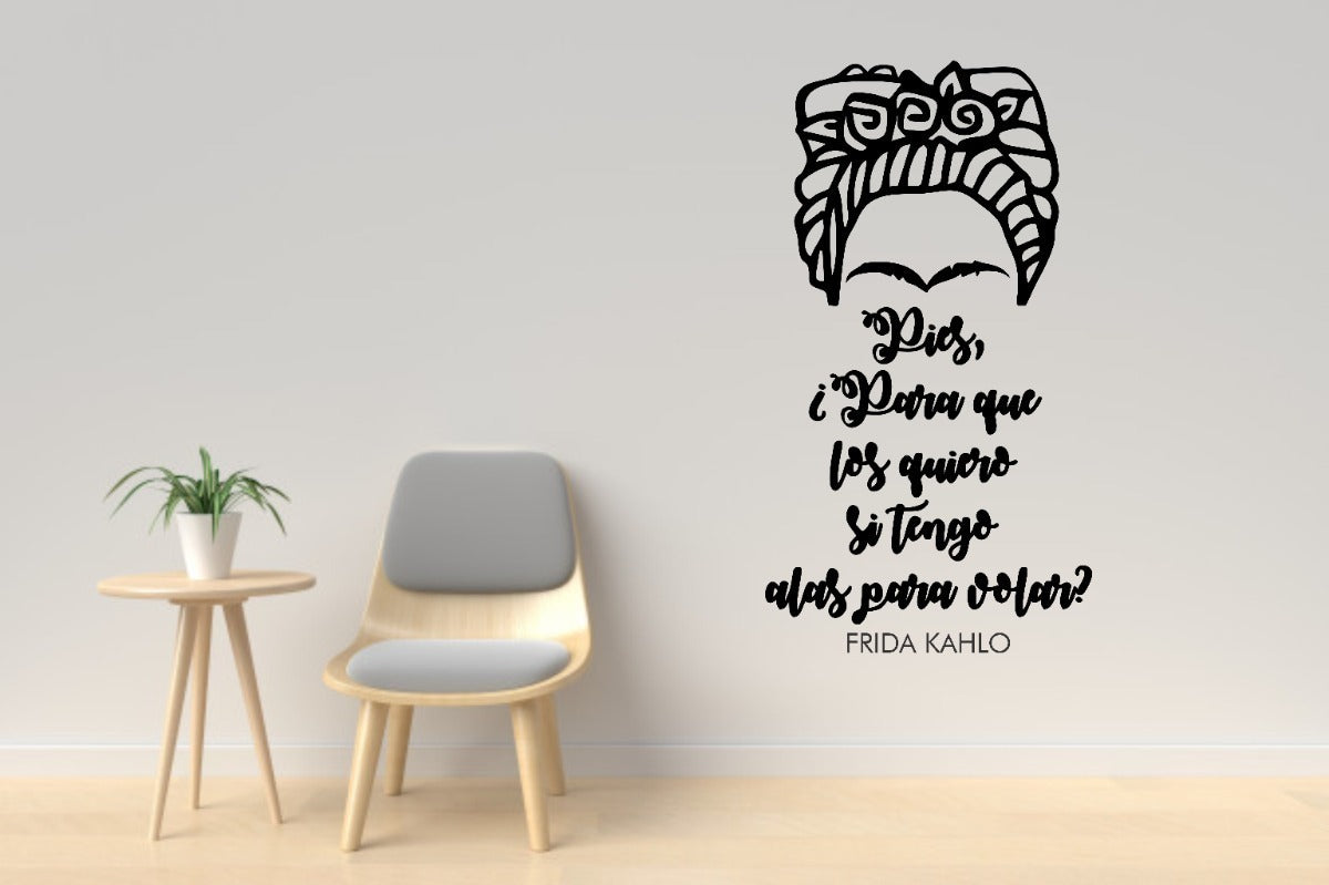 Vinil Decorativo Pared Frida