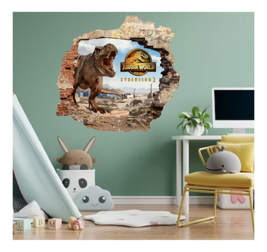 Vinilo Decorativo Jurassic Park 1.10m X .90m