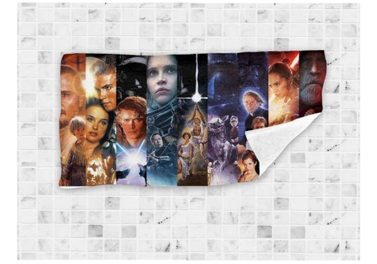 Toalla De Baño Premium Star Wars 1.47x77cm Microfibra