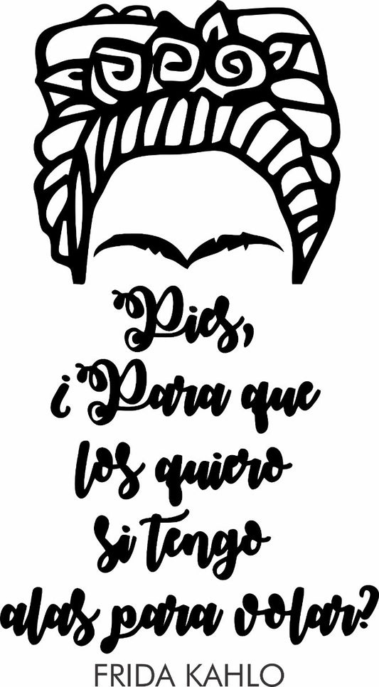 Vinil Decorativo Pared Frida