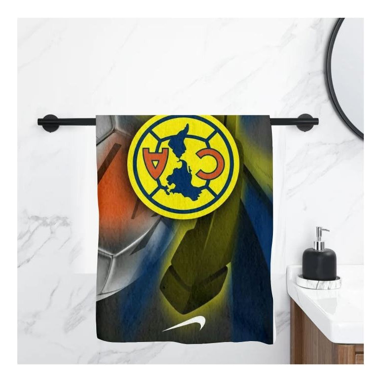 Toalla De Baño Premium America 1.47x77cm Microfibra