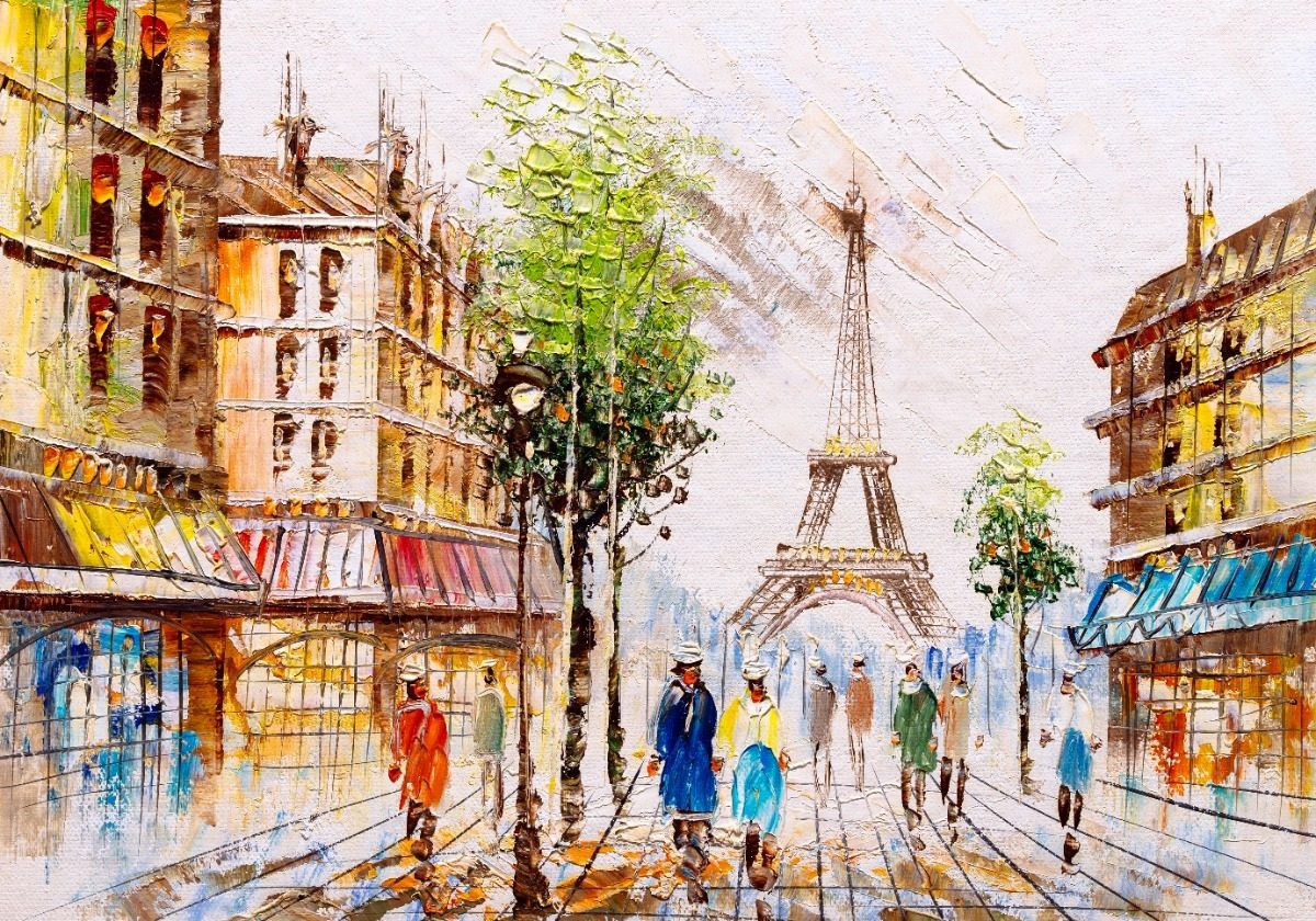 Cuadro Decorativo Canvas Paris 01