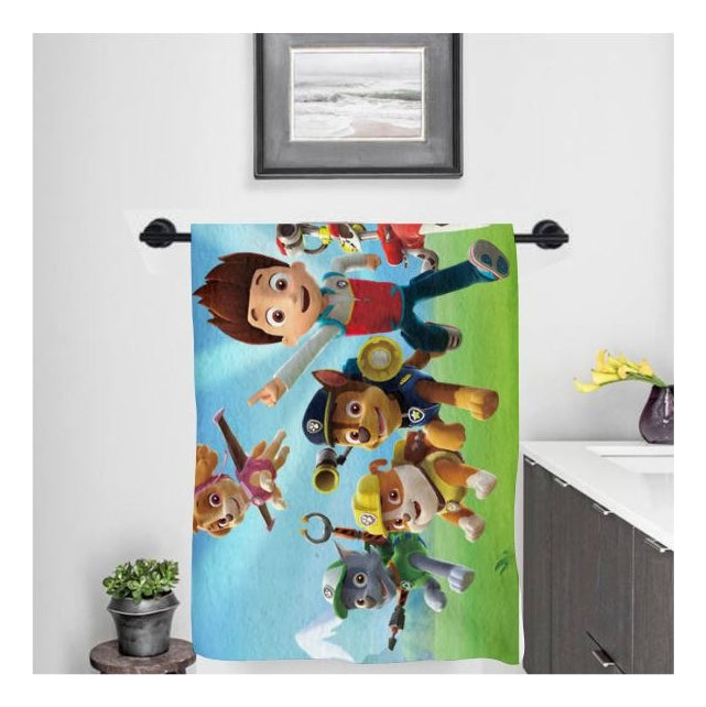 Toalla De Baño Premium Paw Patrol 1.47x77cm Microfibra