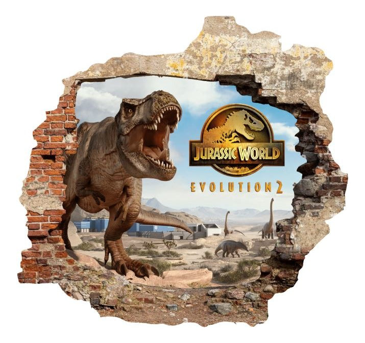 Vinilo Decorativo Jurassic Park 1.10m X .90m
