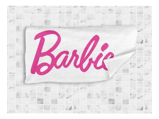 Toalla De Baño Premium Barbie 1.47x77cm Microfibra
