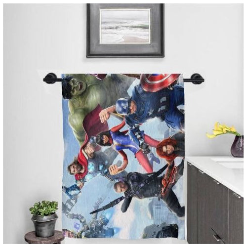 Toalla De Baño Premium Avengers 1.47x77cm Microfibra