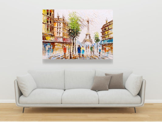 Cuadro Decorativo  Canvas Paris 01