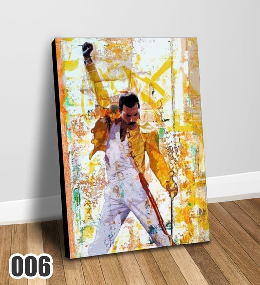 Freddie Mercury/queen Cuadro Decorativo Impreso En Canvas