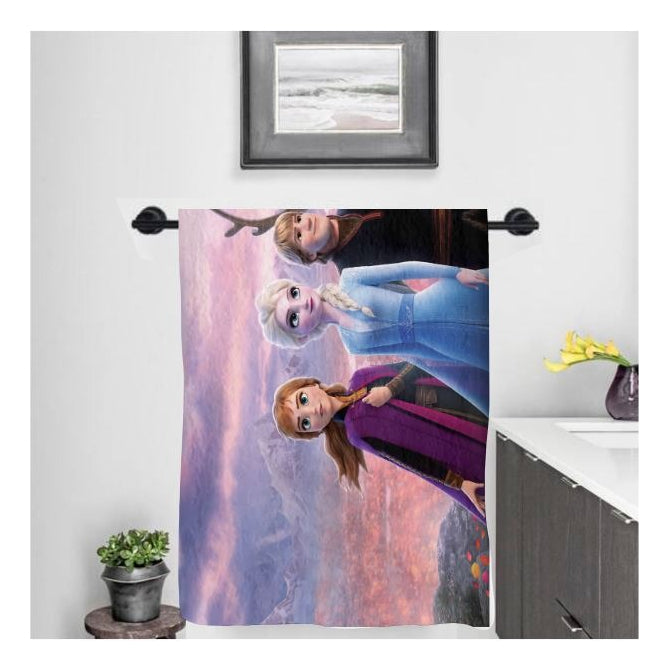 Toalla De Baño Premium Frozen 1.47x77cm Microfibra