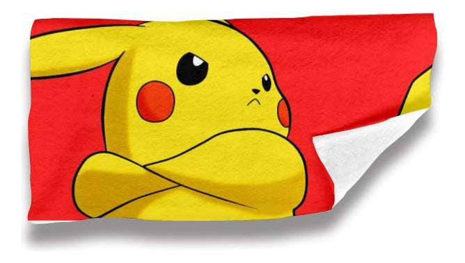 Toalla De Baño Premium Pokemon 1.47x77cm Microfibra