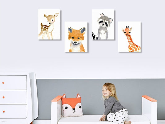 Cuadro Decorativo Impreso En Canvas Para Recamaras De Niños