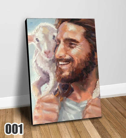 Jesucristo/jesús Cuadro Decorativo Impreso En Canvas
