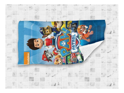 Toalla De Baño Premium Paw Patrol 1.47x77cm Microfibra