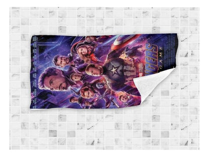 Toalla De Baño Premium Avengers 1.47x77cm Microfibra