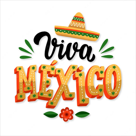Viva México Lona Impresa Hd Independencia De México 1.5x1.5