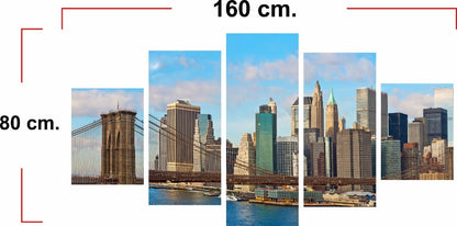 Canvas Puente De Brooklyn