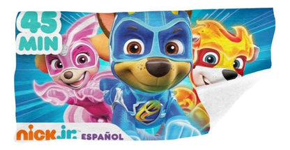 Toalla De Baño Premium Paw Patrol 1.47x77cm Microfibra