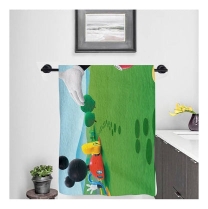 Toalla De Baño Premium Micky 1.47x77cm Microfibra