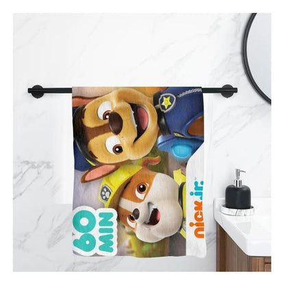 Toalla De Baño Premium Paw Patrol 1.47x77cm Microfibra